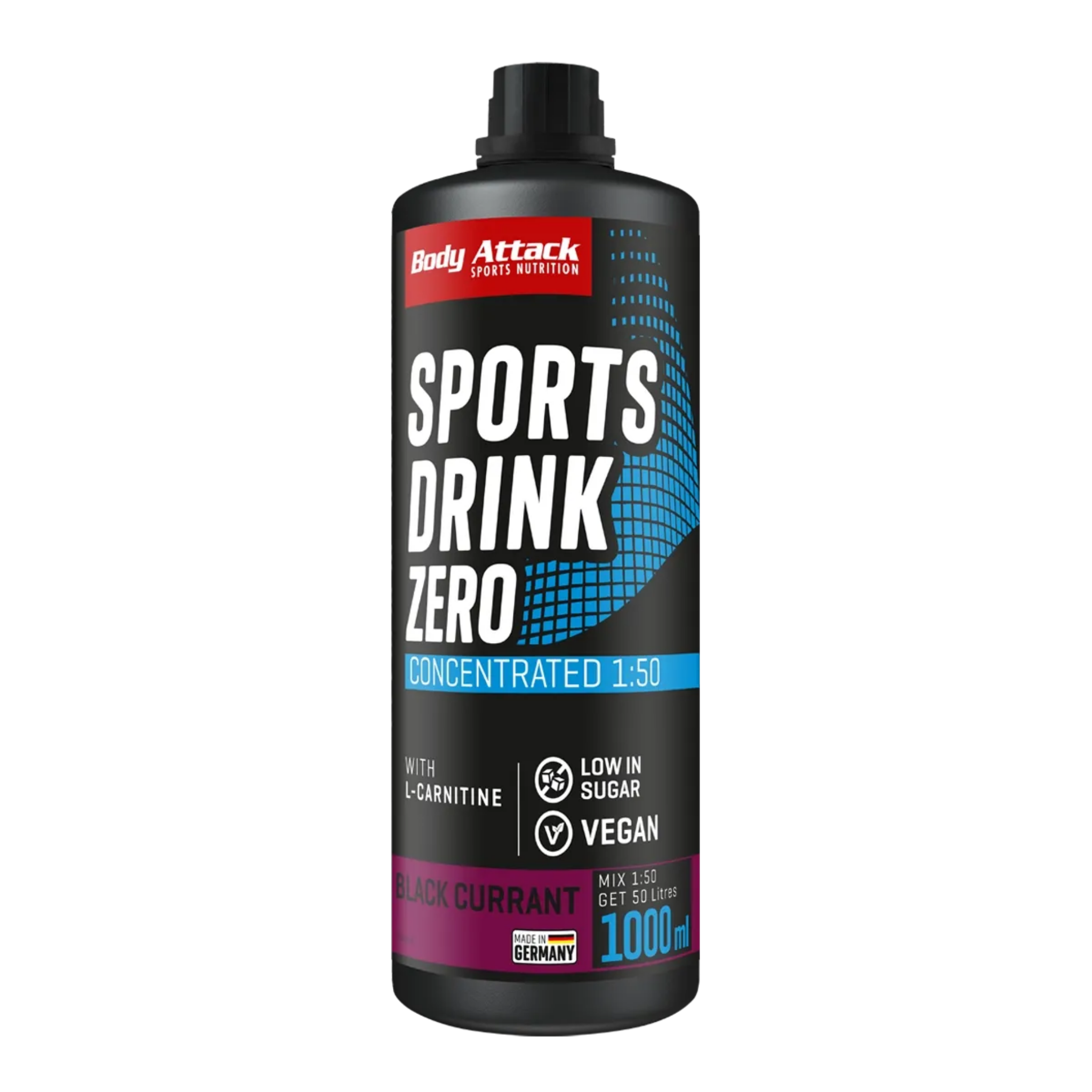 Body Attack Sports Drink Zero 1000ml