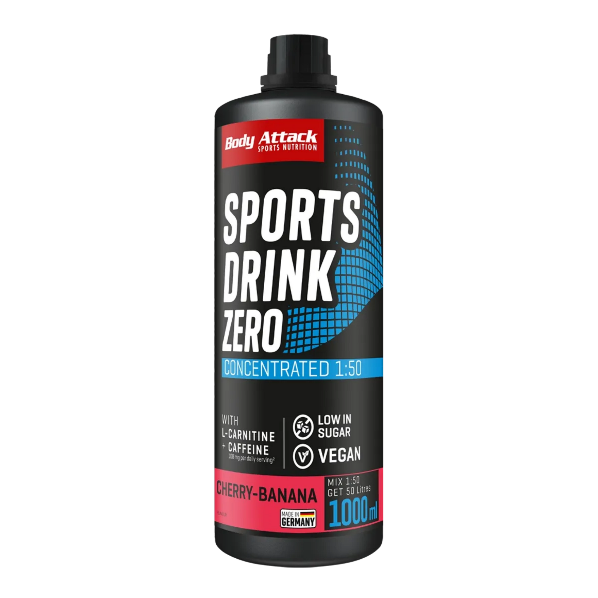 Body Attack Sports Drink Zero 1000ml