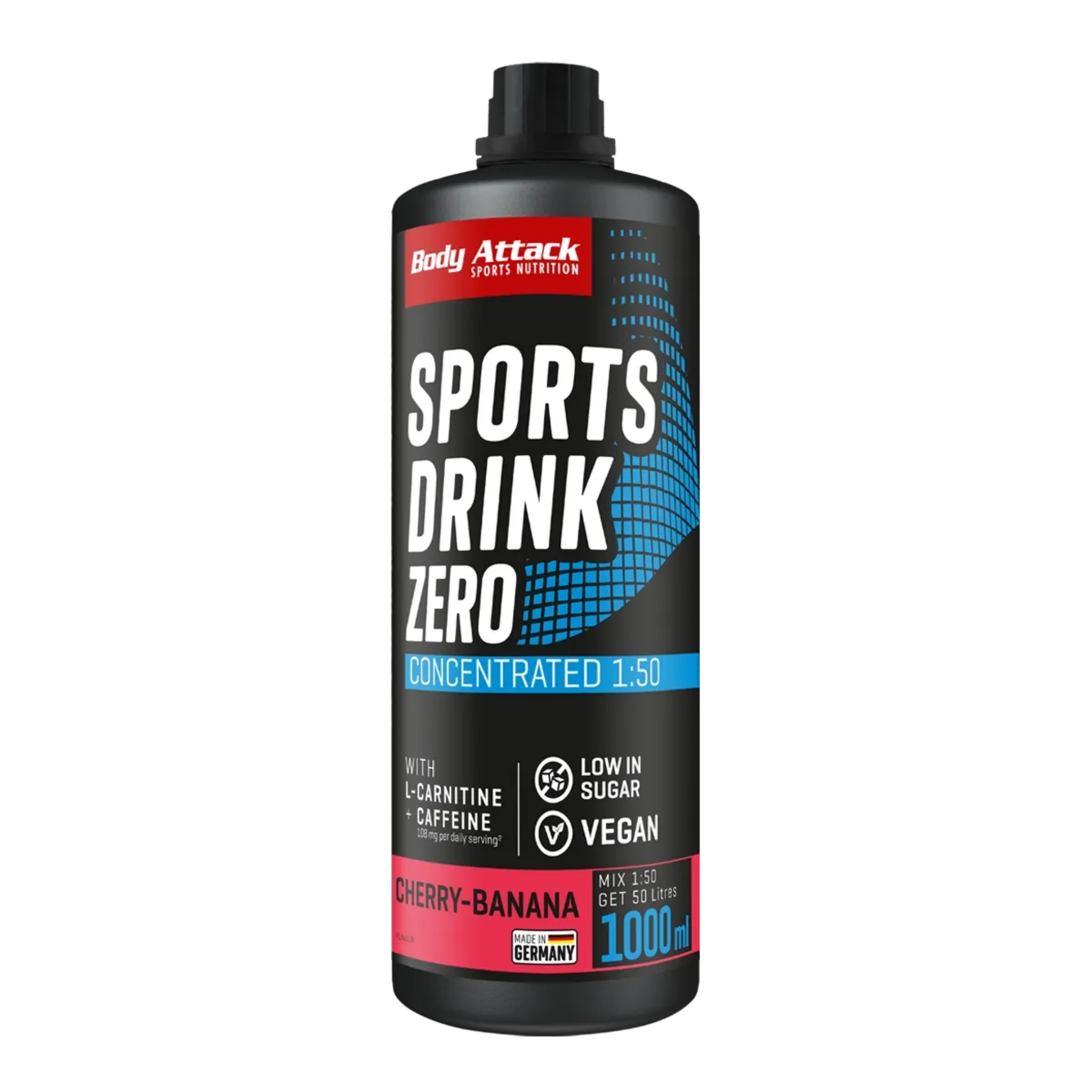 Body Attack Sports Drink Zero 1000ml