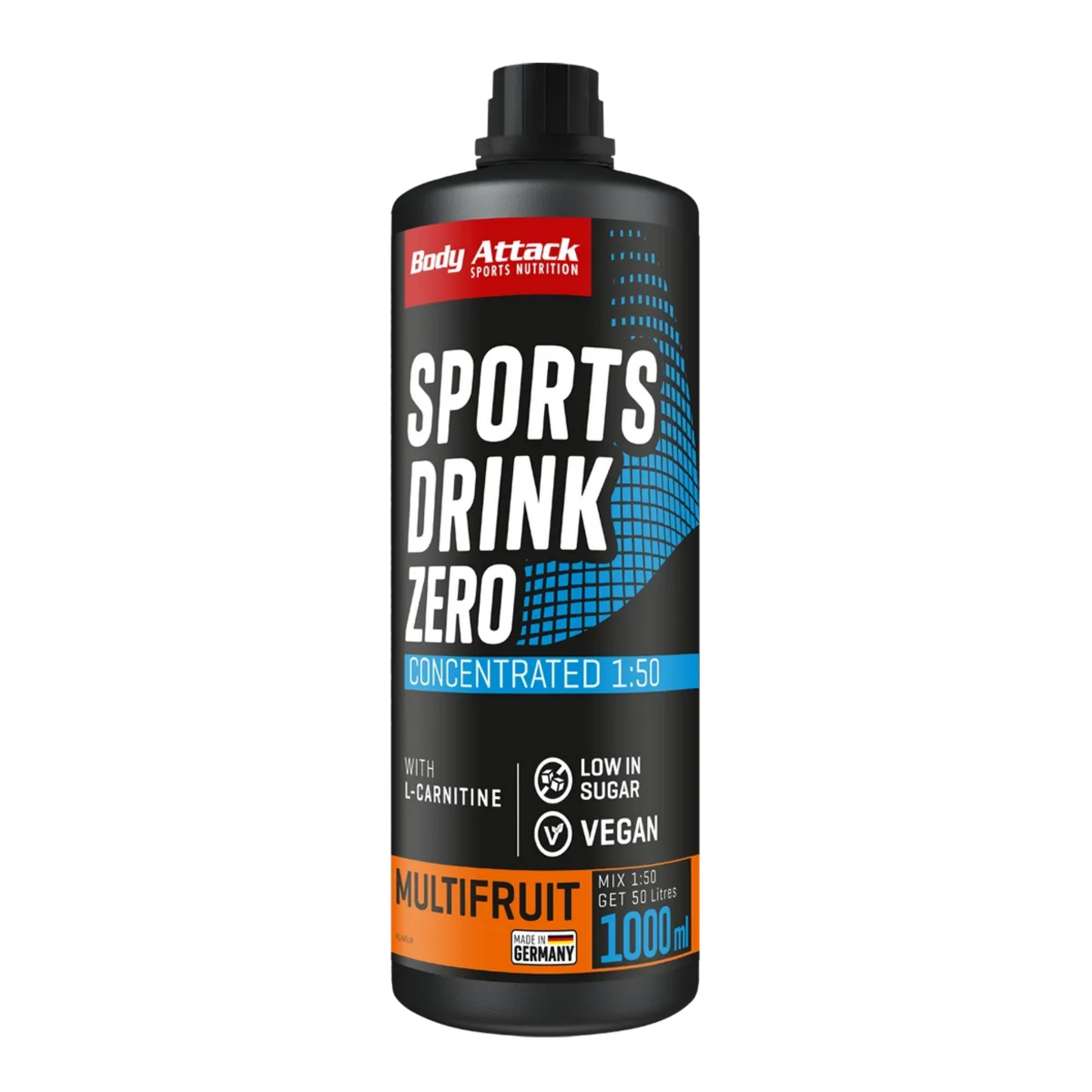 Body Attack Sports Drink Zero 1000ml