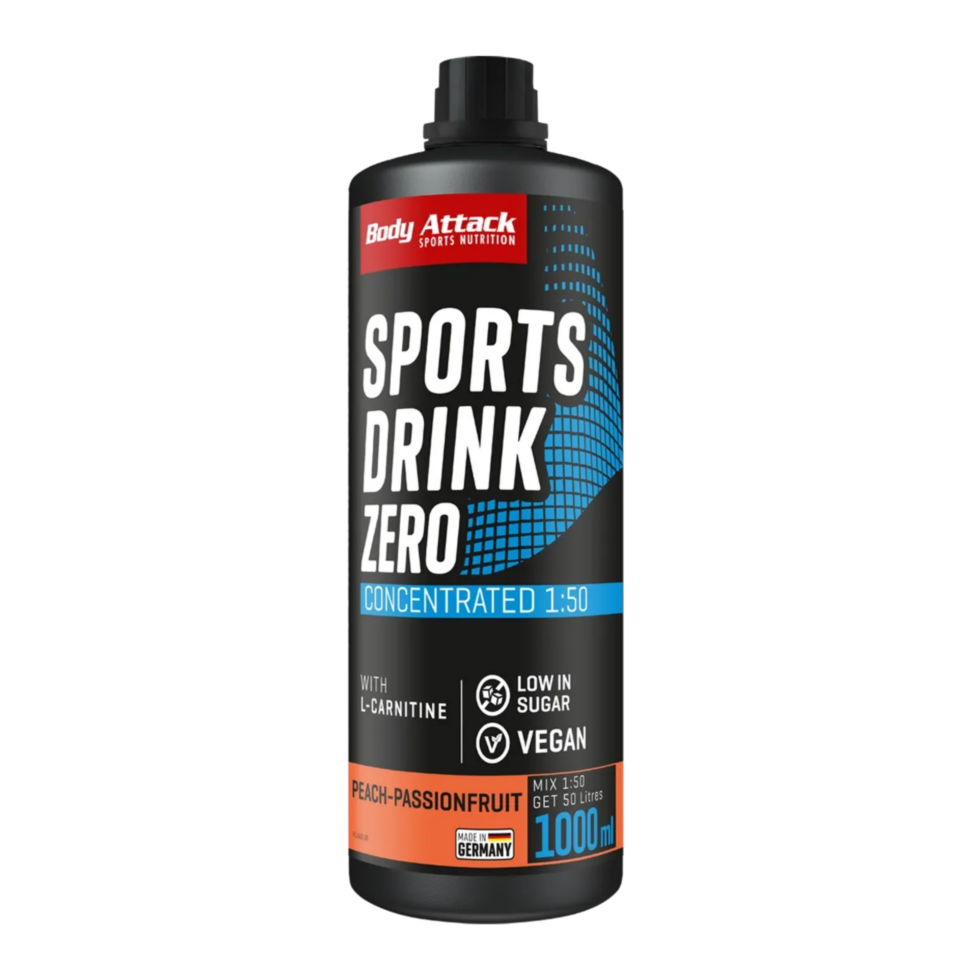 Body Attack Sports Drink Zero 1000ml