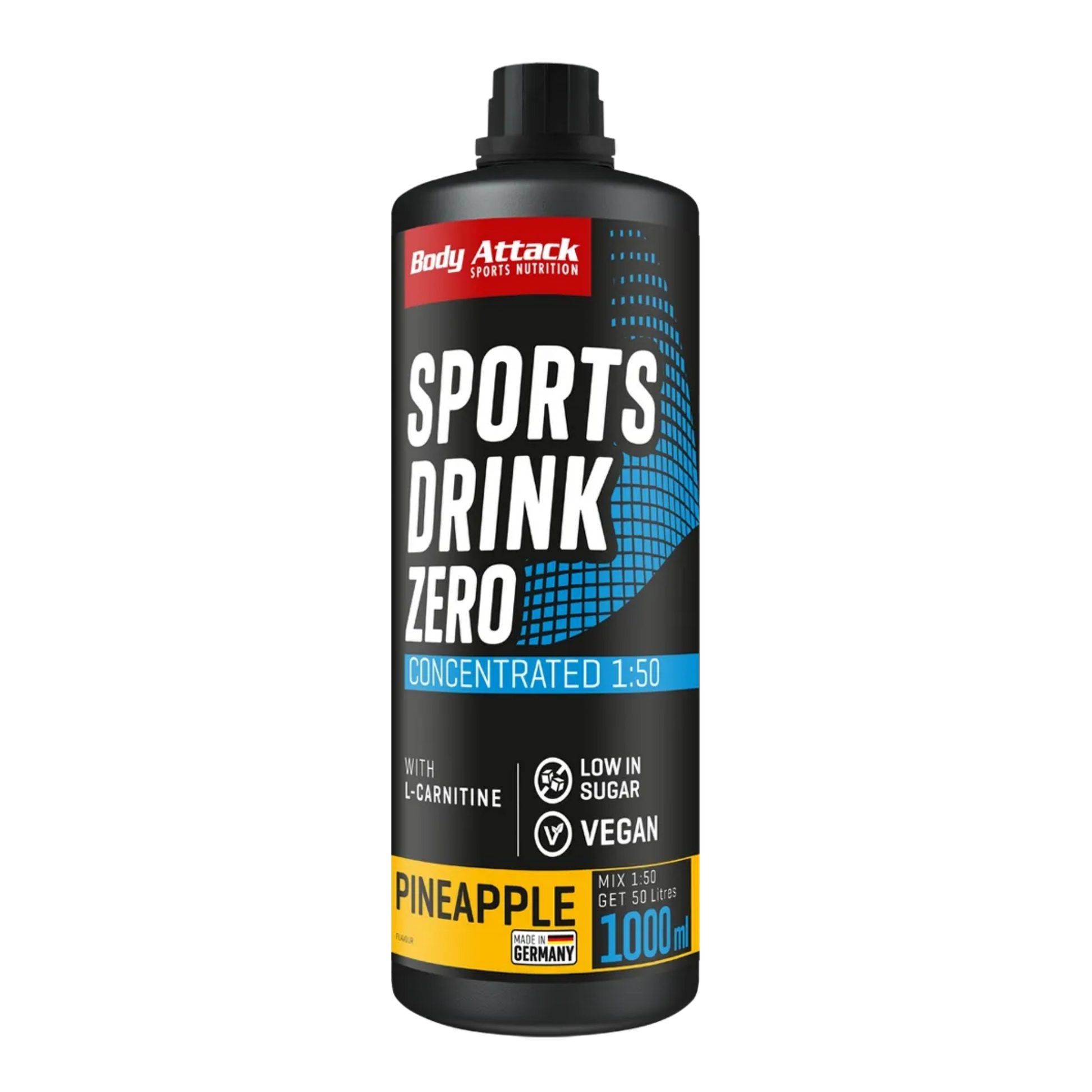 Body Attack Sports Drink Zero 1000ml