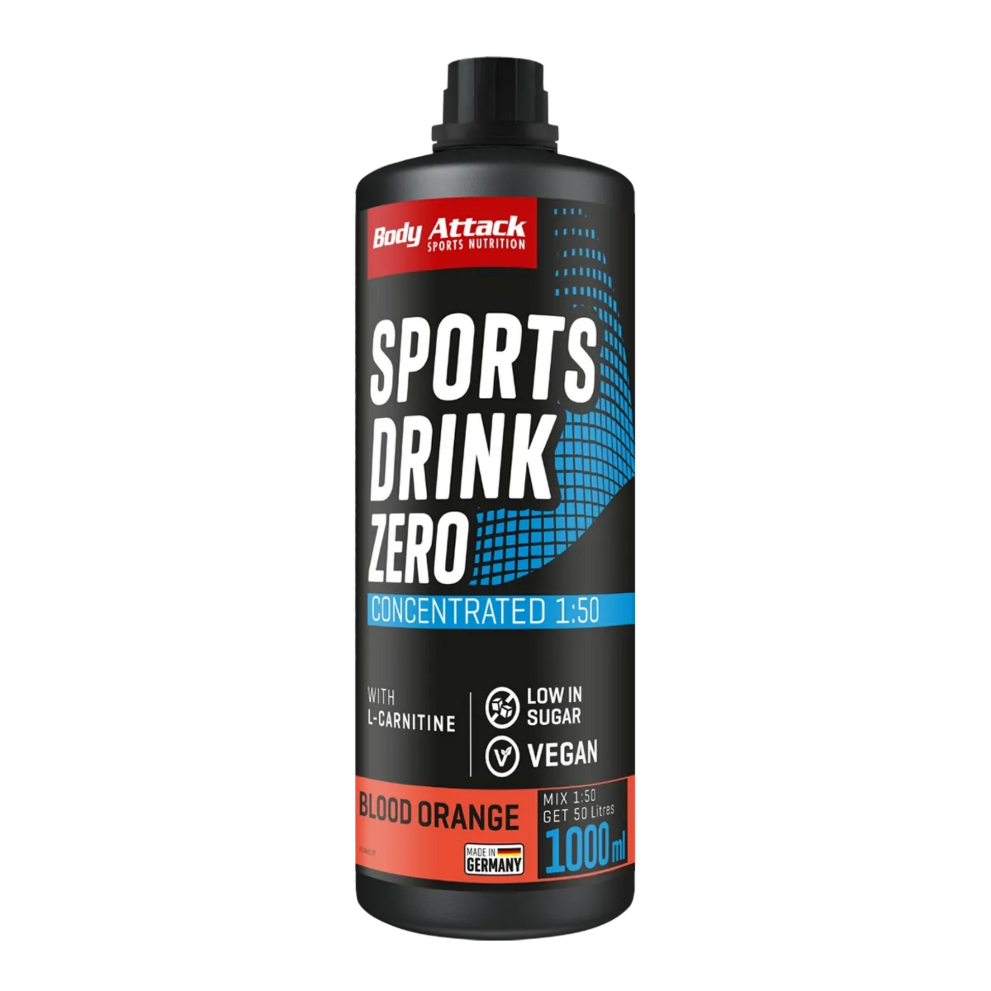 Body Attack Sports Drink Zero 1000ml