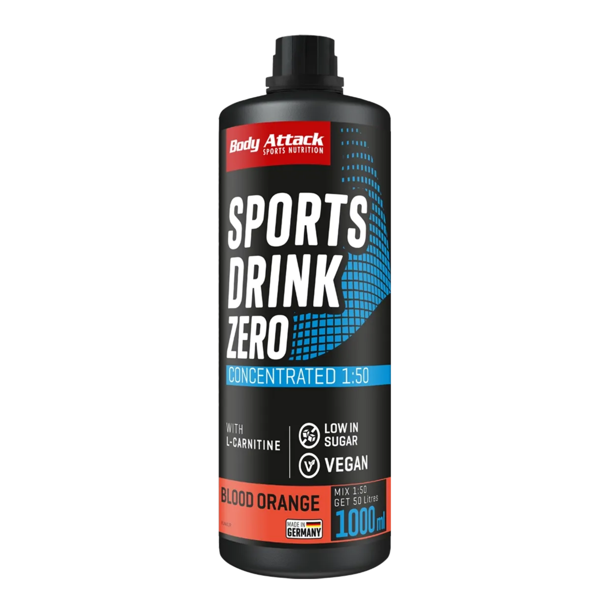 Body Attack Sports Drink Zero 1000ml