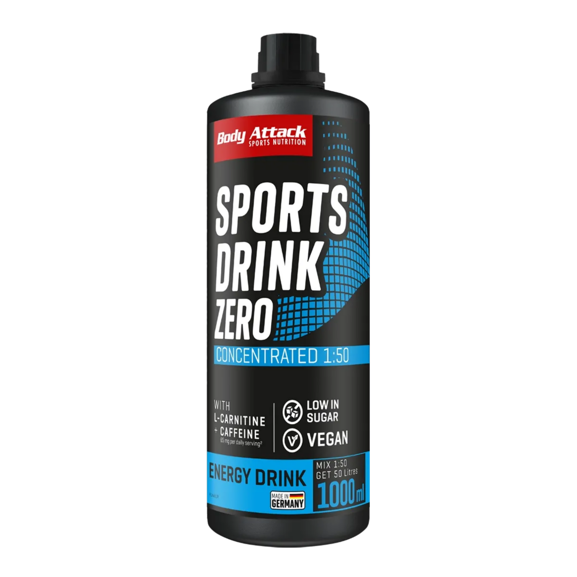 Body Attack Sports Drink Zero 1000ml