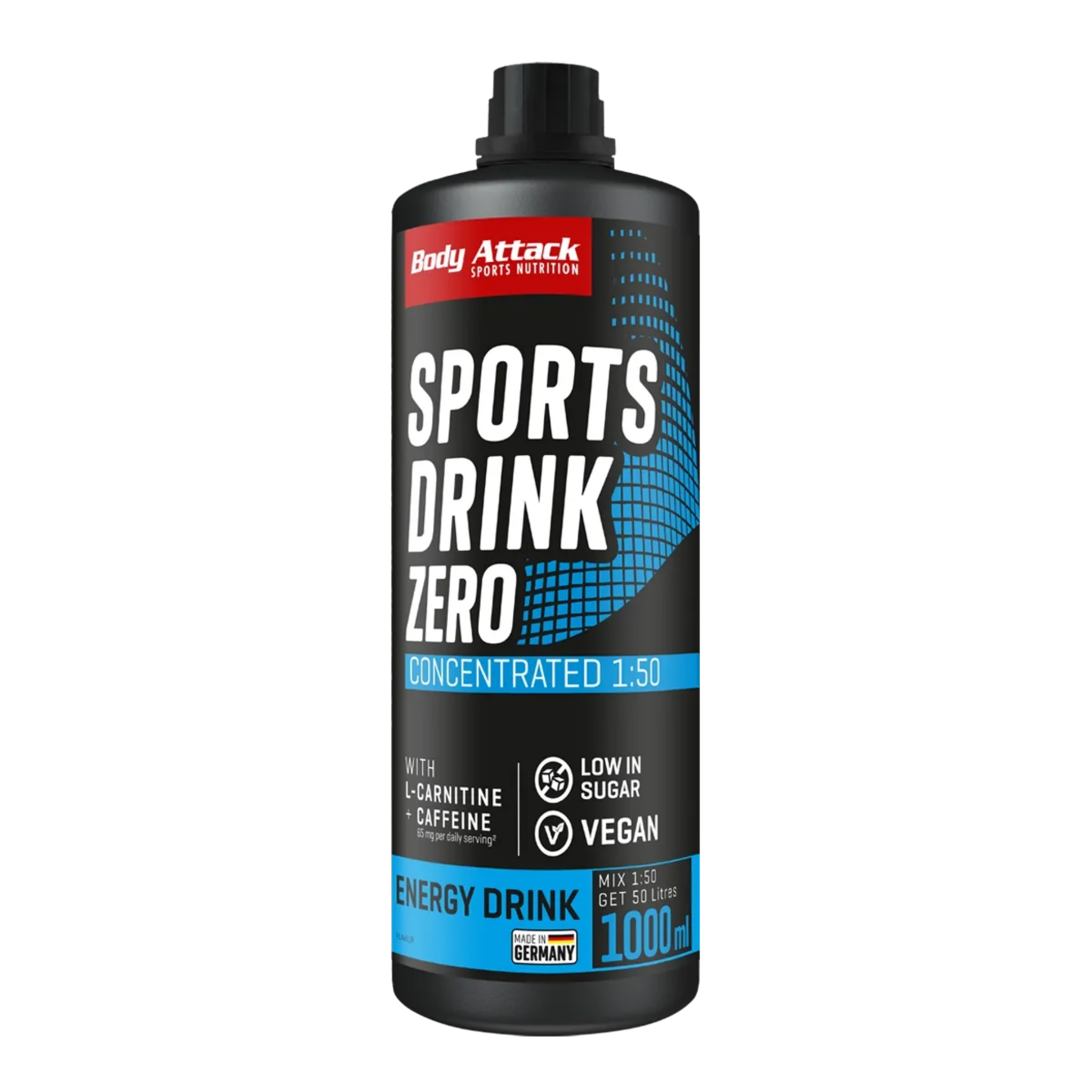 Body Attack Sports Drink Zero 1000ml