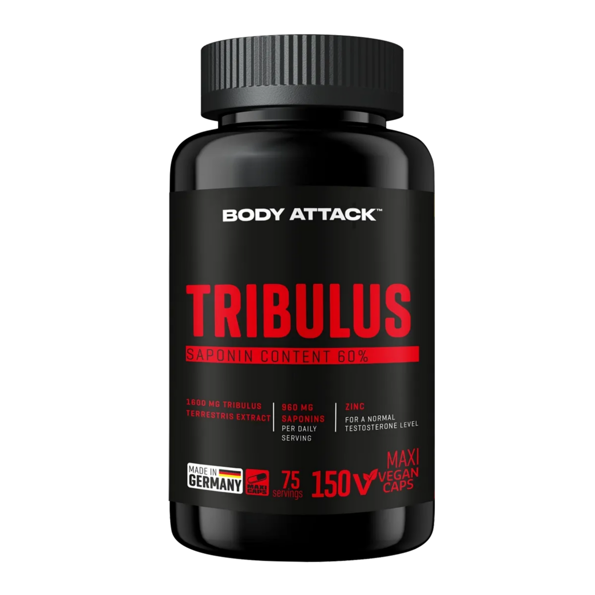 Body Attack Tribulus · 150 Kapseln