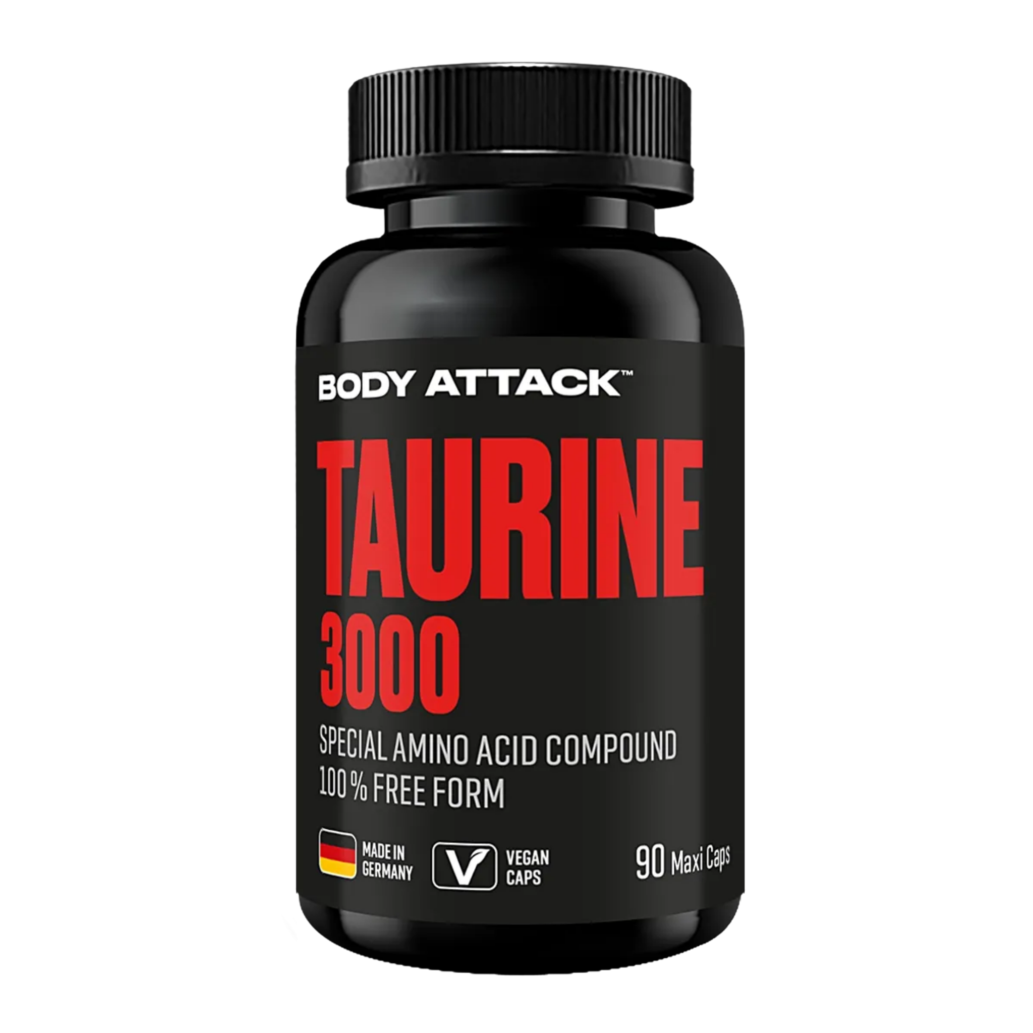 Body Attack Taurine 3000 · 90 Kapseln