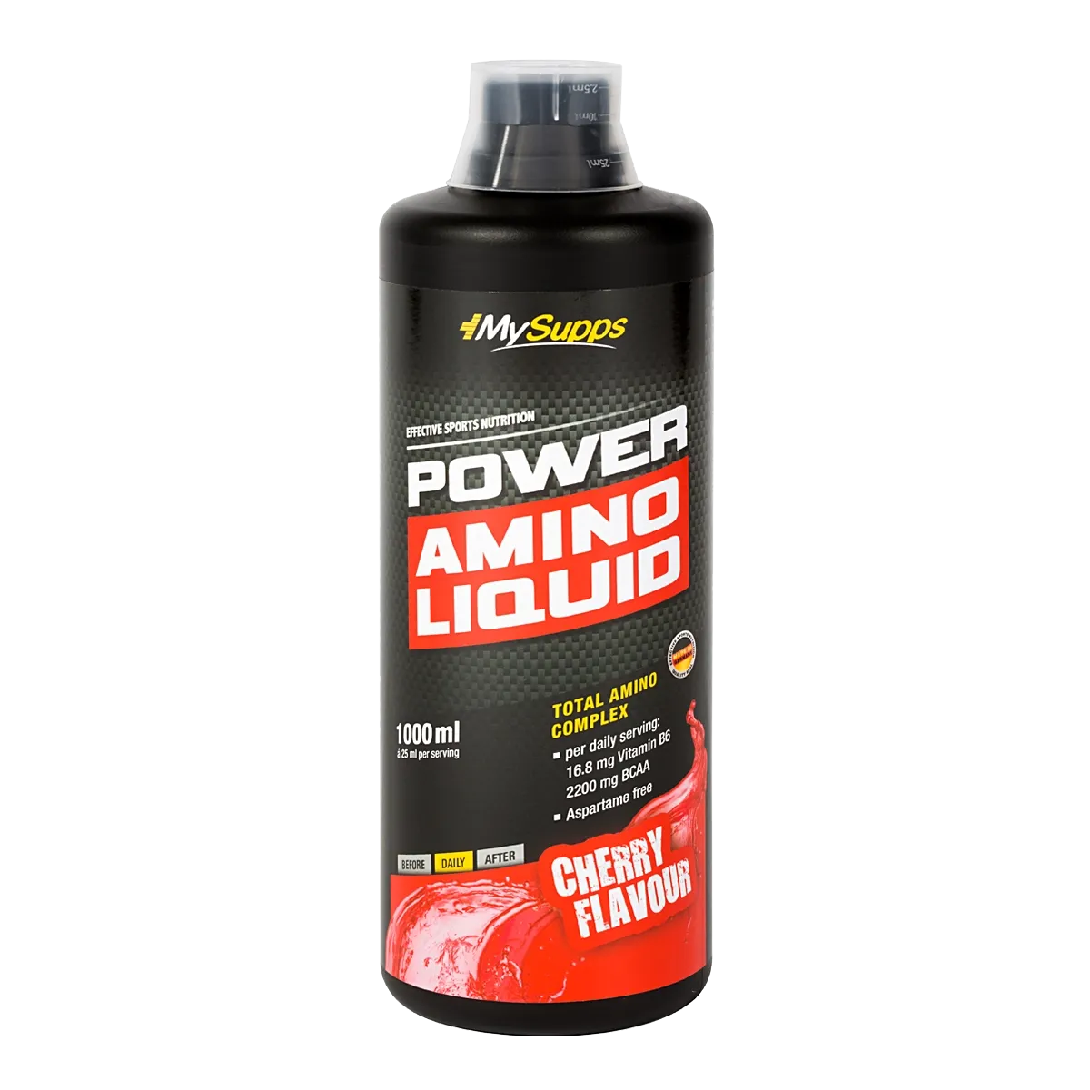 MySupps Power Amino Liquid 1L Cherry