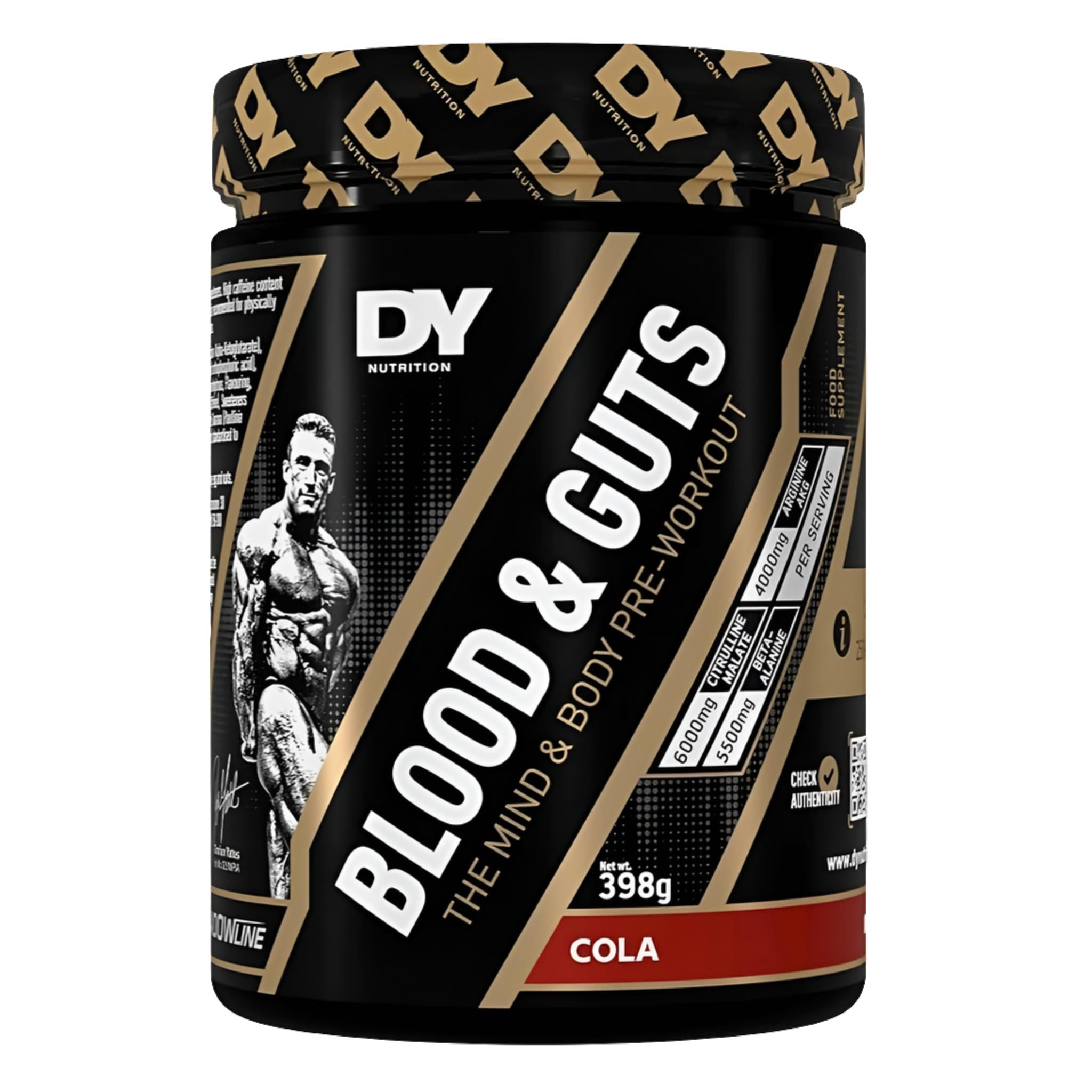 DY Nutrition Blood & Guts Pre-Workout (380g)