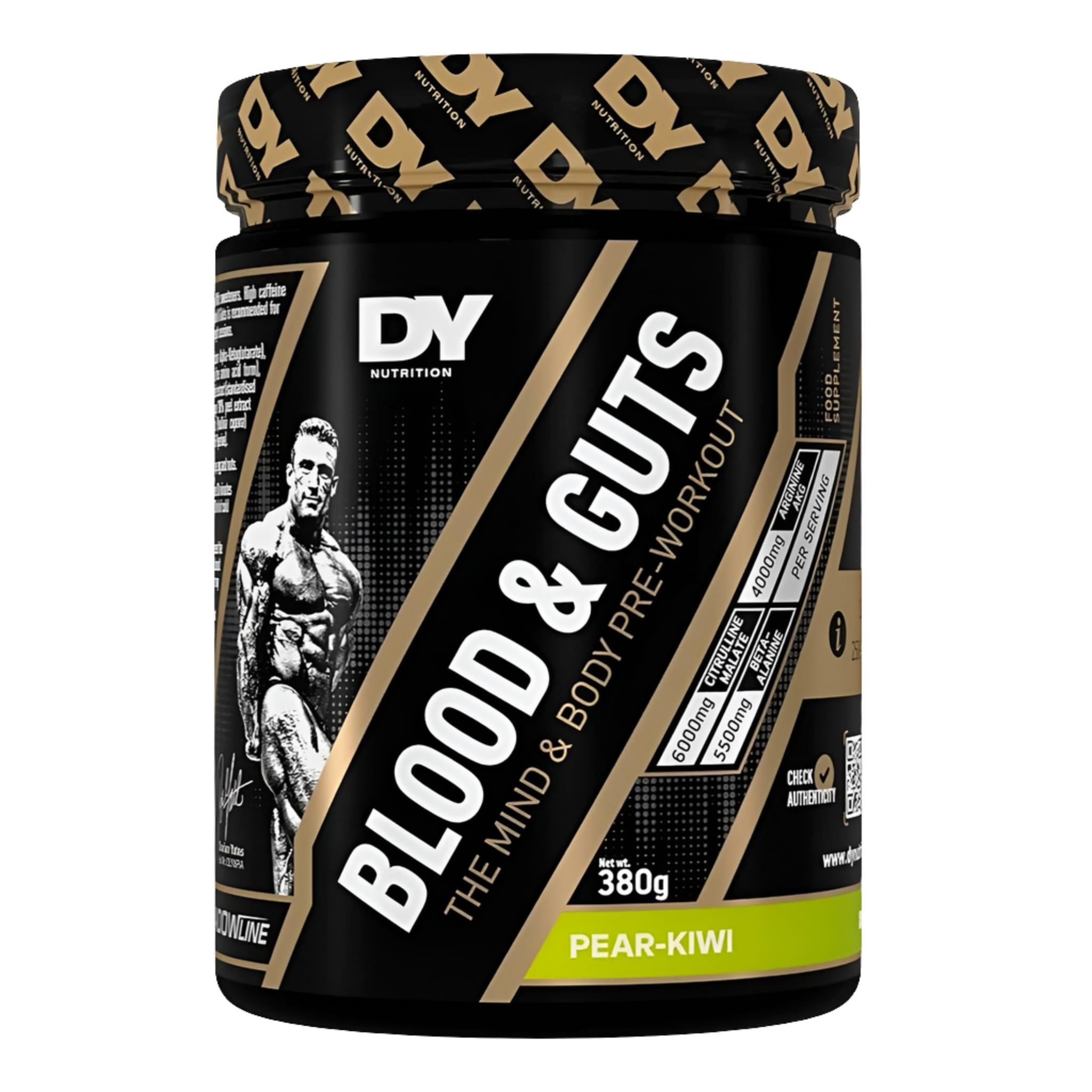 DY Nutrition Blood & Guts Pre-Workout (380g)