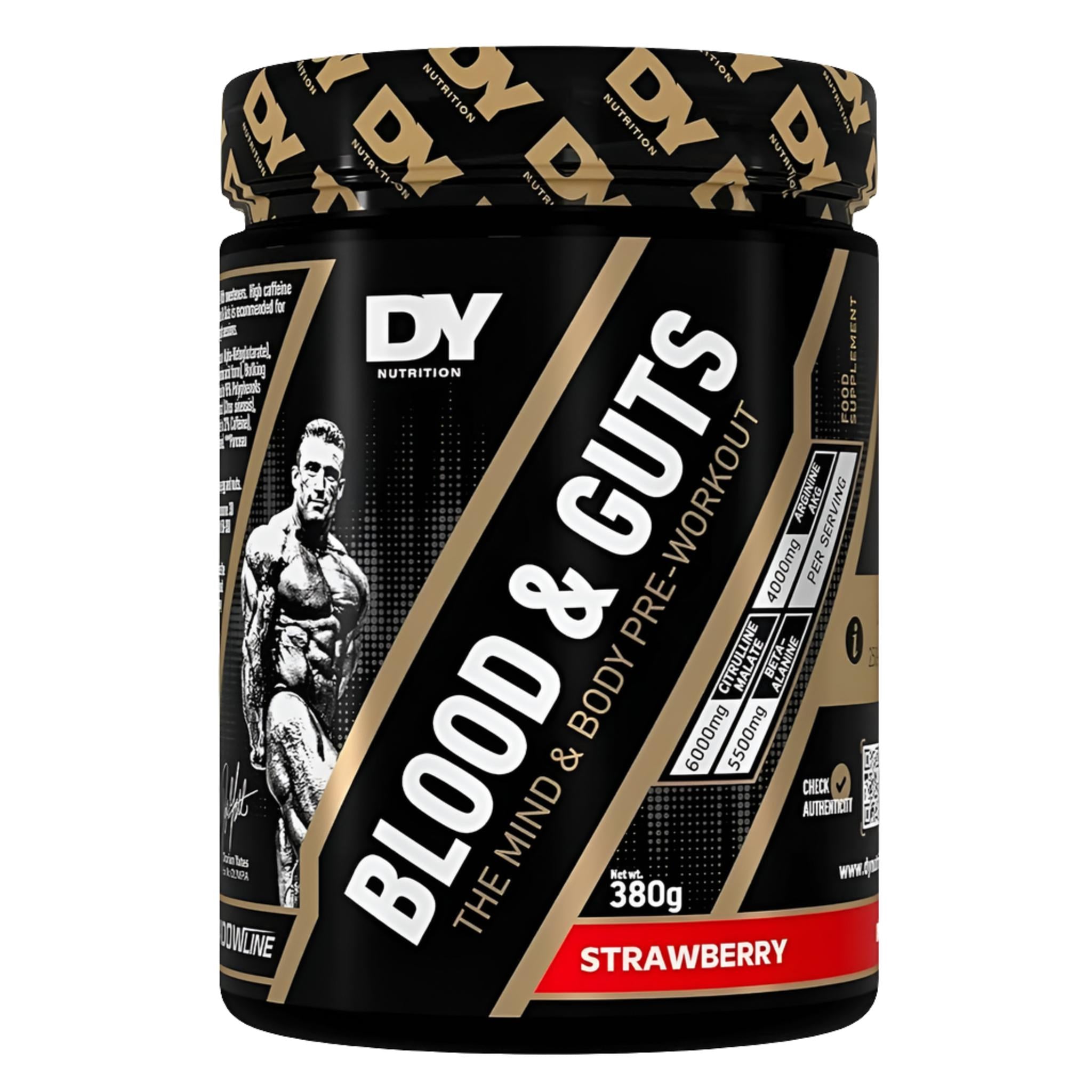 DY Nutrition Blood & Guts Pre-Workout (380g)