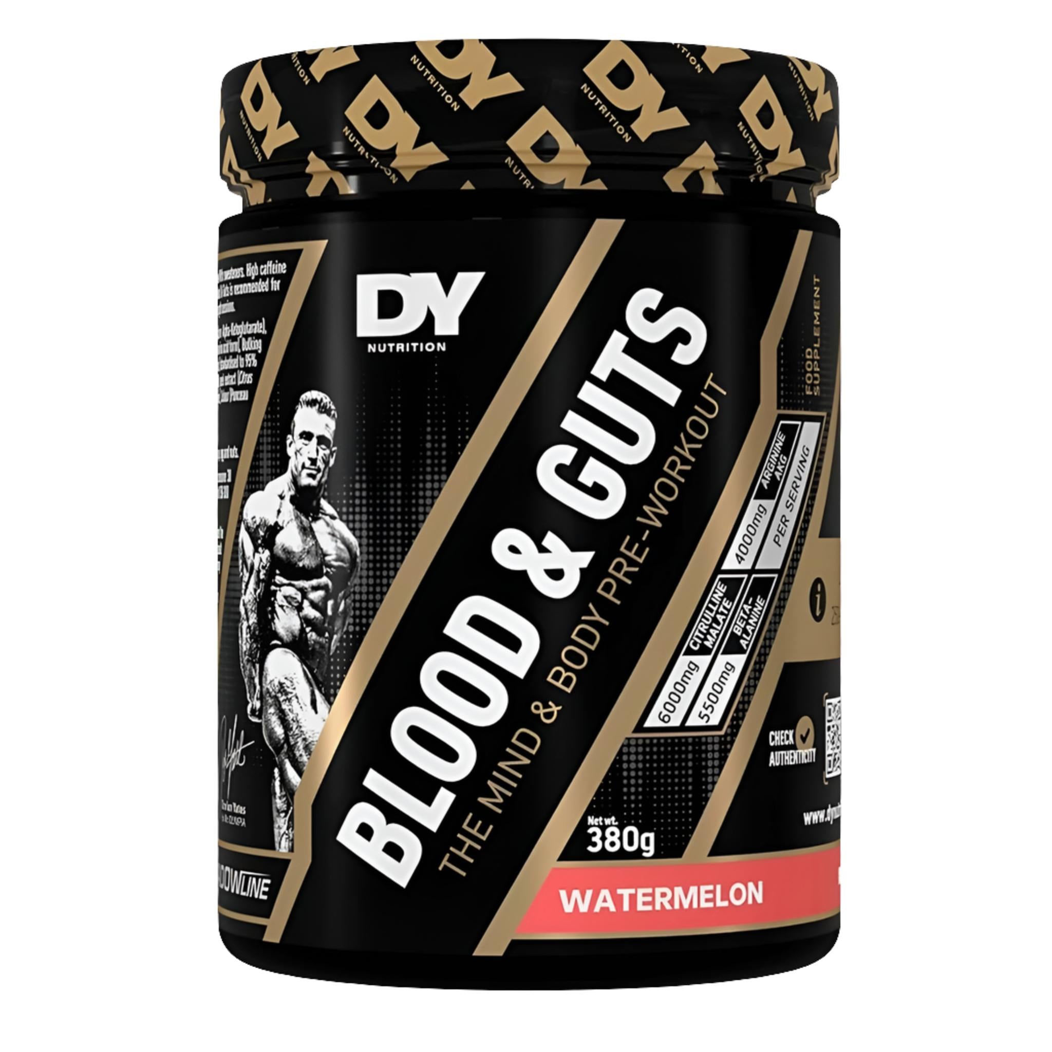 DY Nutrition Blood & Guts Pre-Workout (380g)