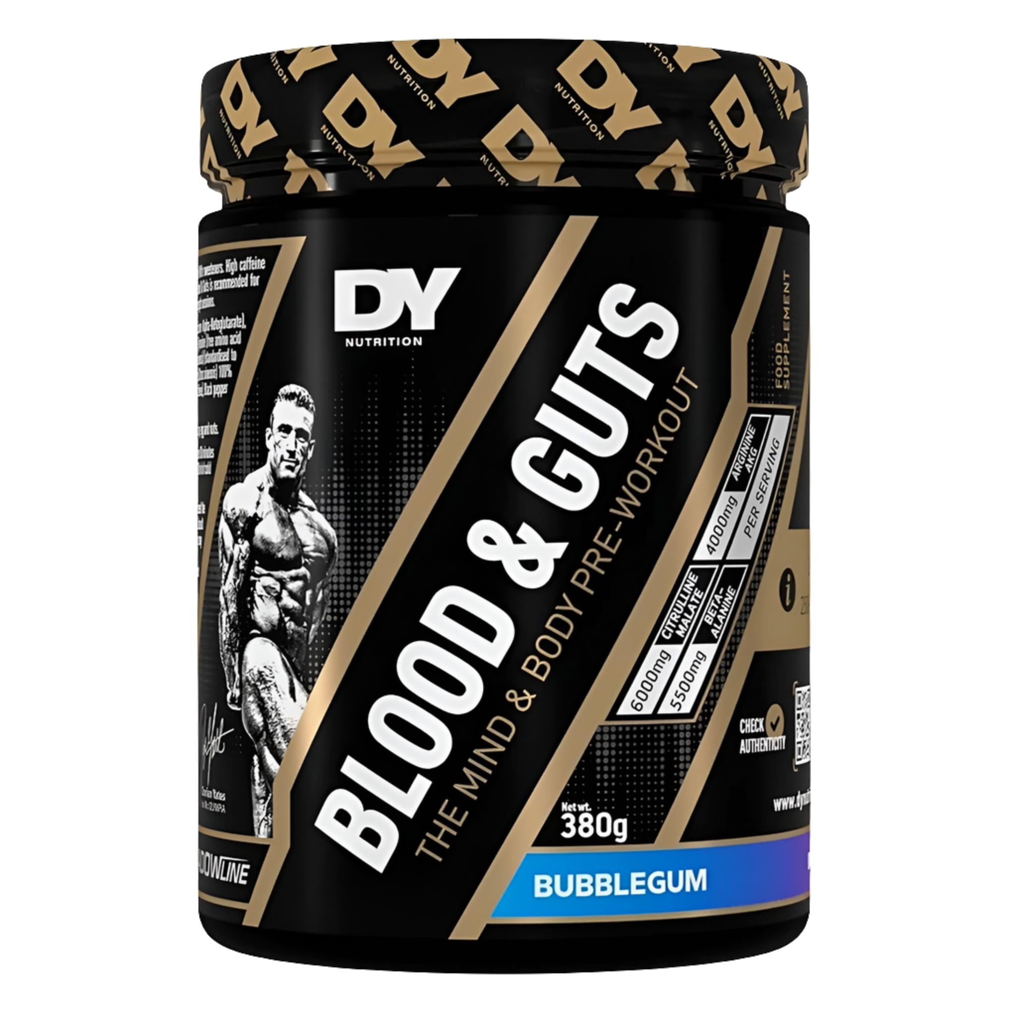 DY Nutrition Blood & Guts Pre-Workout (380g)