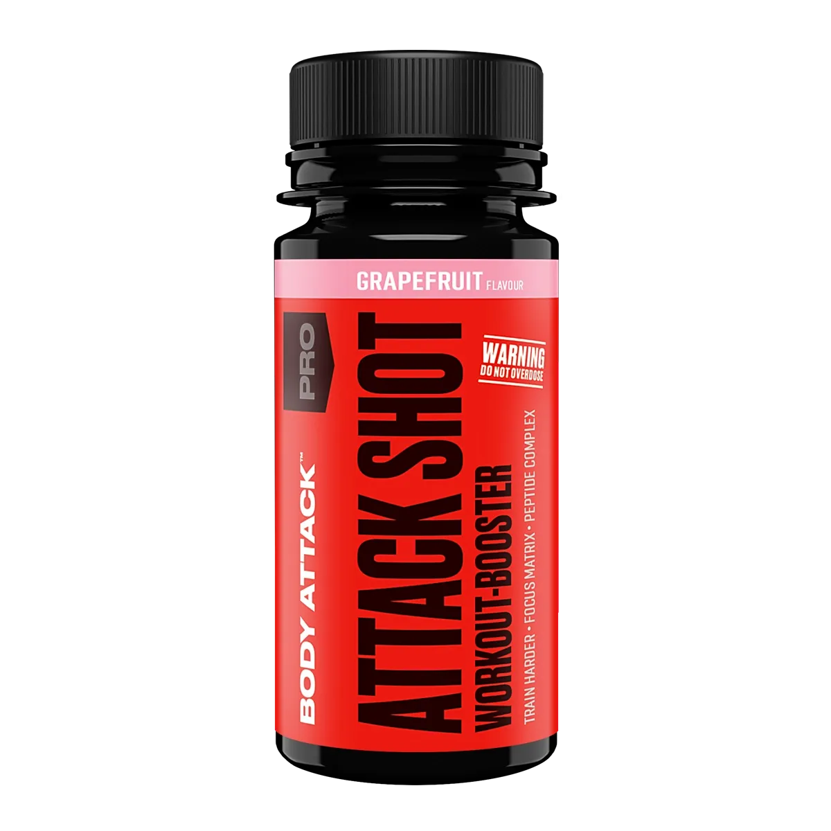 Body Attack Attack Shot 20 x 60ml Grapefruit