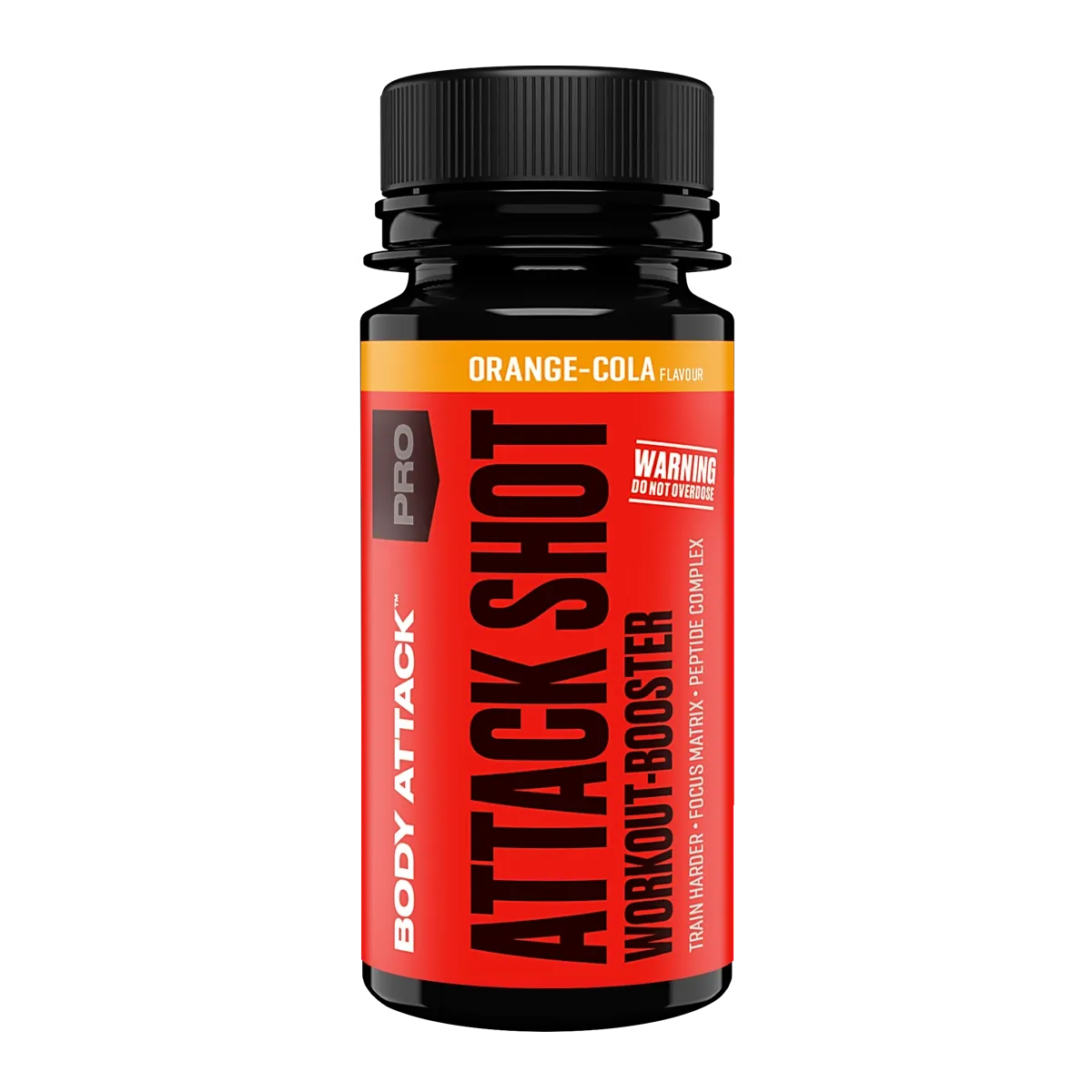 Body Attack Attack Shot 20 x 60ml Orange-Cola
