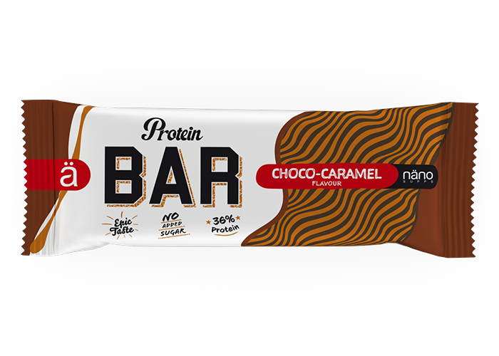 Nanosupps Protein Bar 15 x 55g Choco Caramel