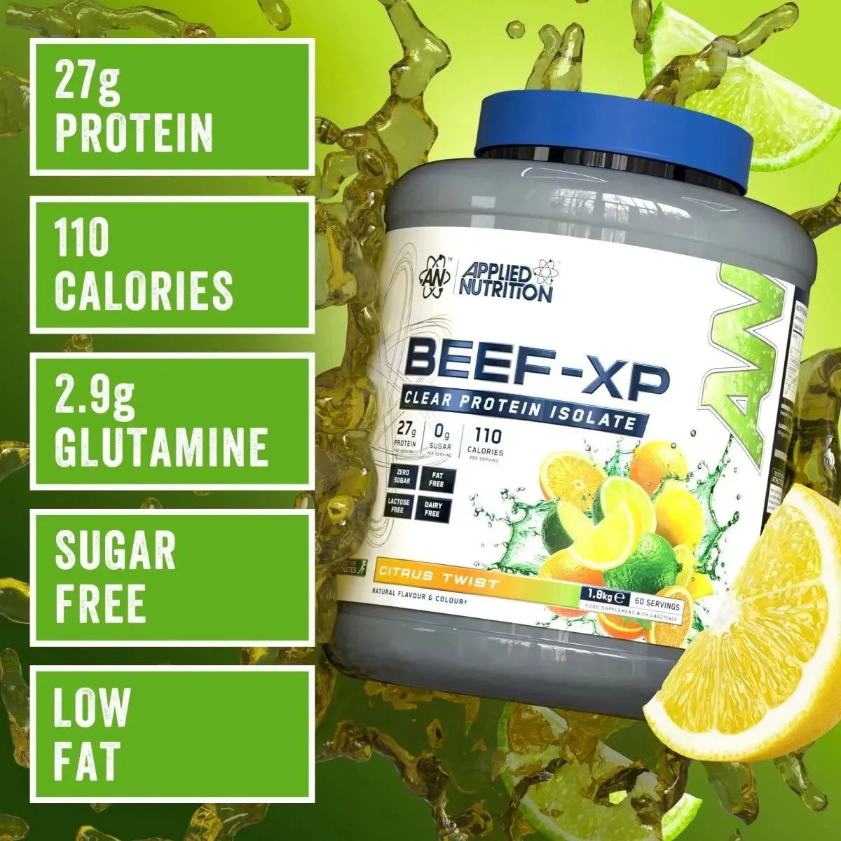 Applied Nutrition Clear Beef XP 1800g Citrus Twist