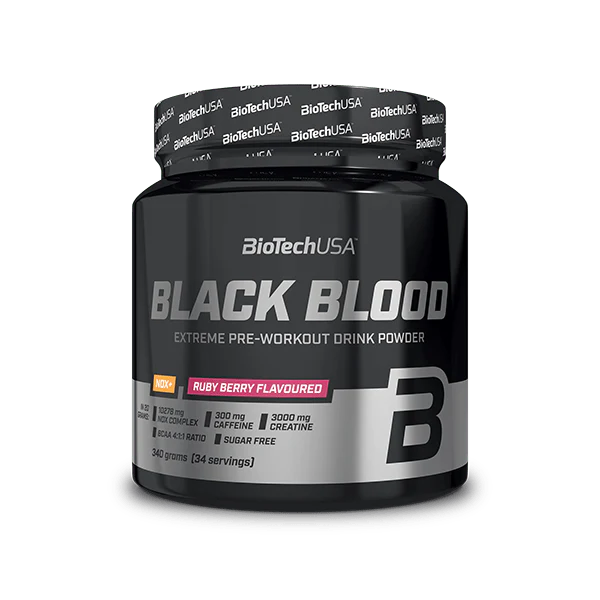 BioTechUSA Black Blood NOX+ 340g Ruby Berry