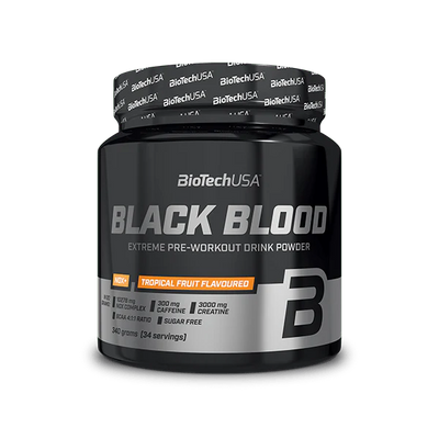 BioTechUSA Black Blood NOX+ 340g Tropical Fruit