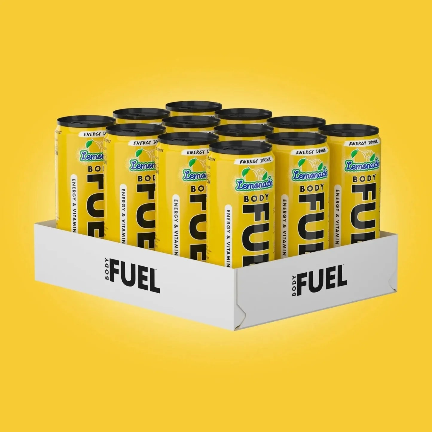Applied Nutrition Body Fuel Energy Drink 12 x 330ml Lemonade