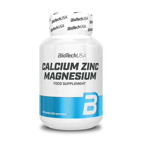 BioTechUSA Calcium Zinc Magnesium 100 Tabletten