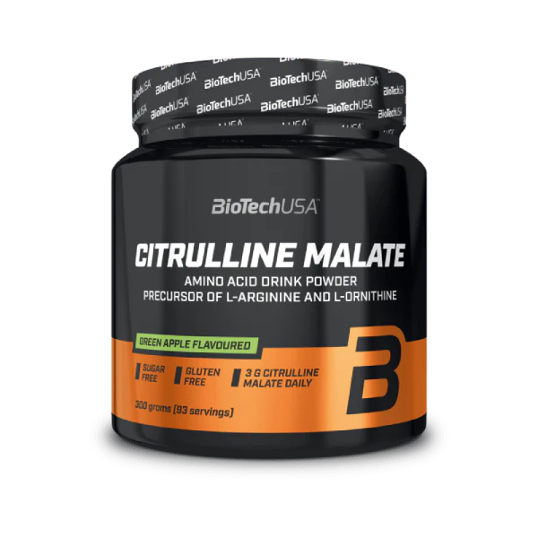 BioTechUSA Citrulline Malate 300g Green Apple