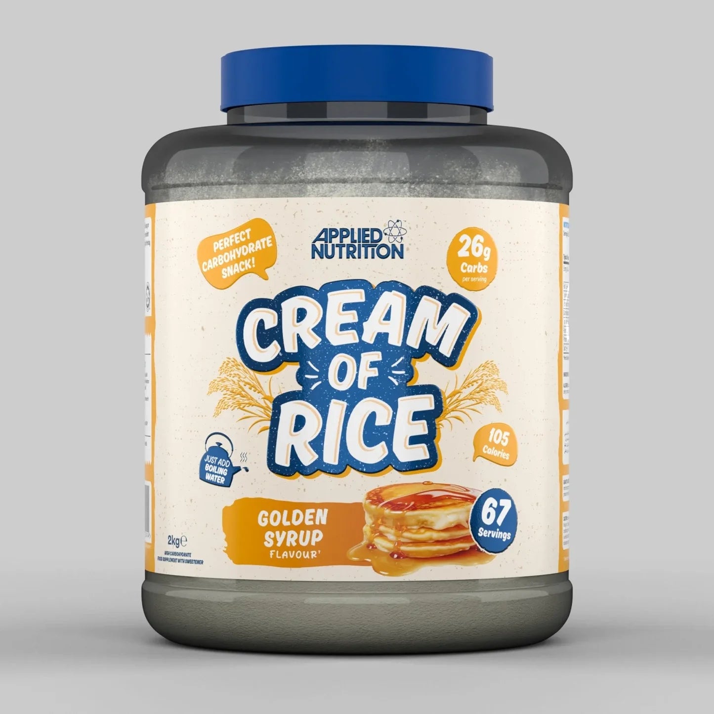 Applied Nutrition Cream of Rice 2kg Golden Syrup