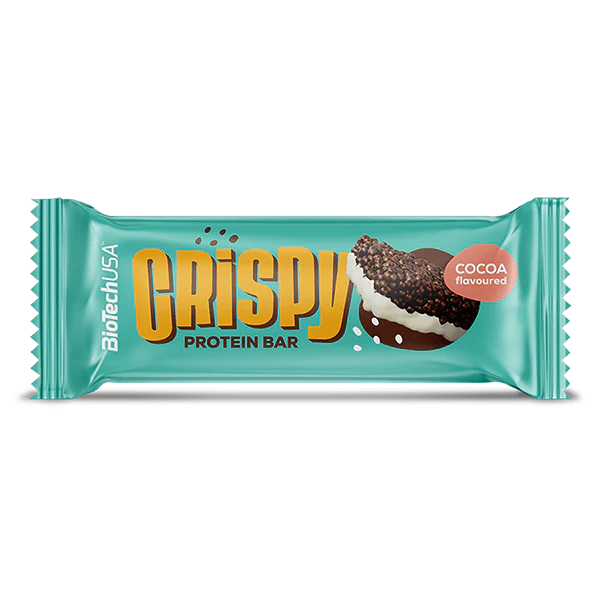BioTechUSA Crispy Protein Bar 16 x 40g Cocoa