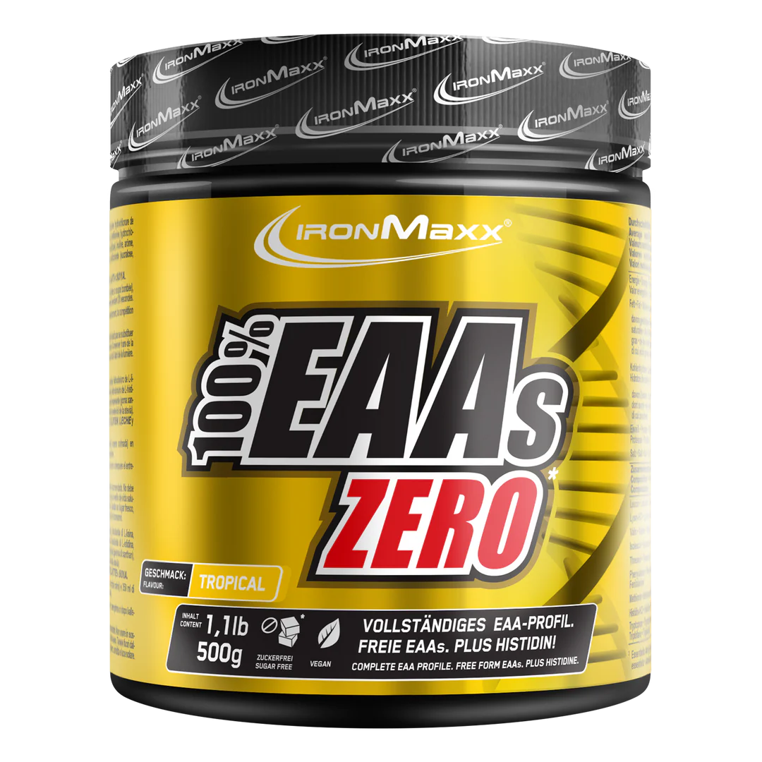 IronMaxx 100% EAAs Zero 500g Tropical