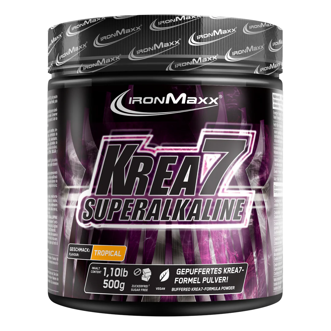 IronMaxx Krea7 Superalkaline Powder 500g Tropical