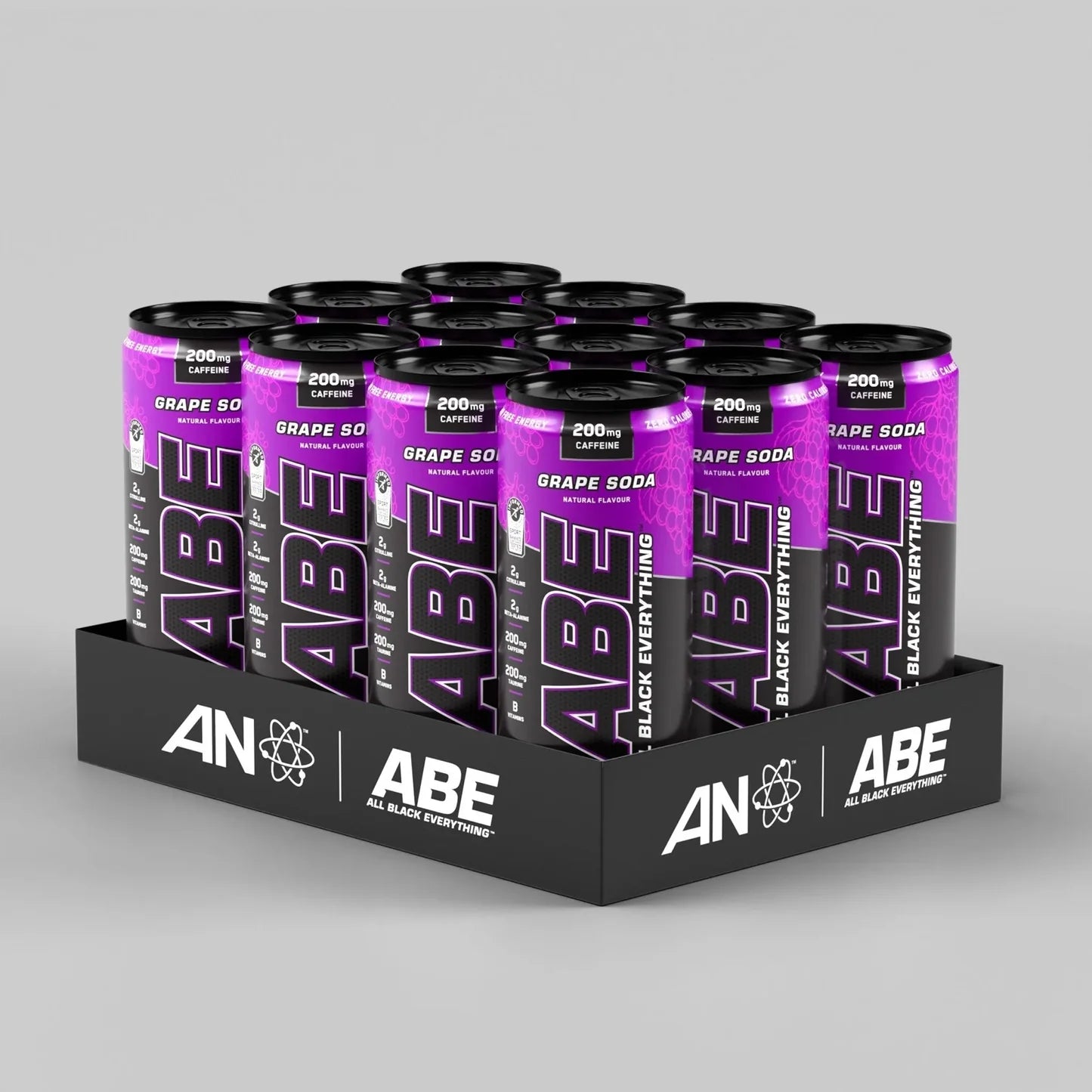 Applied Nutrition ABE Performance Energy Drink 12 x 330ml Grape Soda