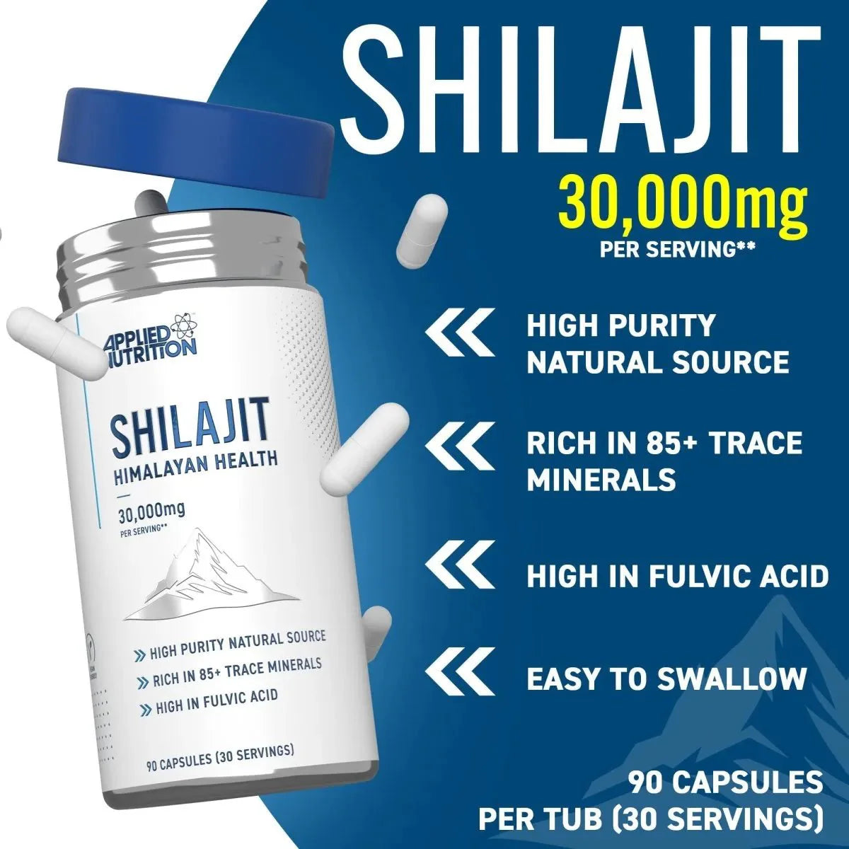 Applied Nutrition Shilajit 90 Kapseln