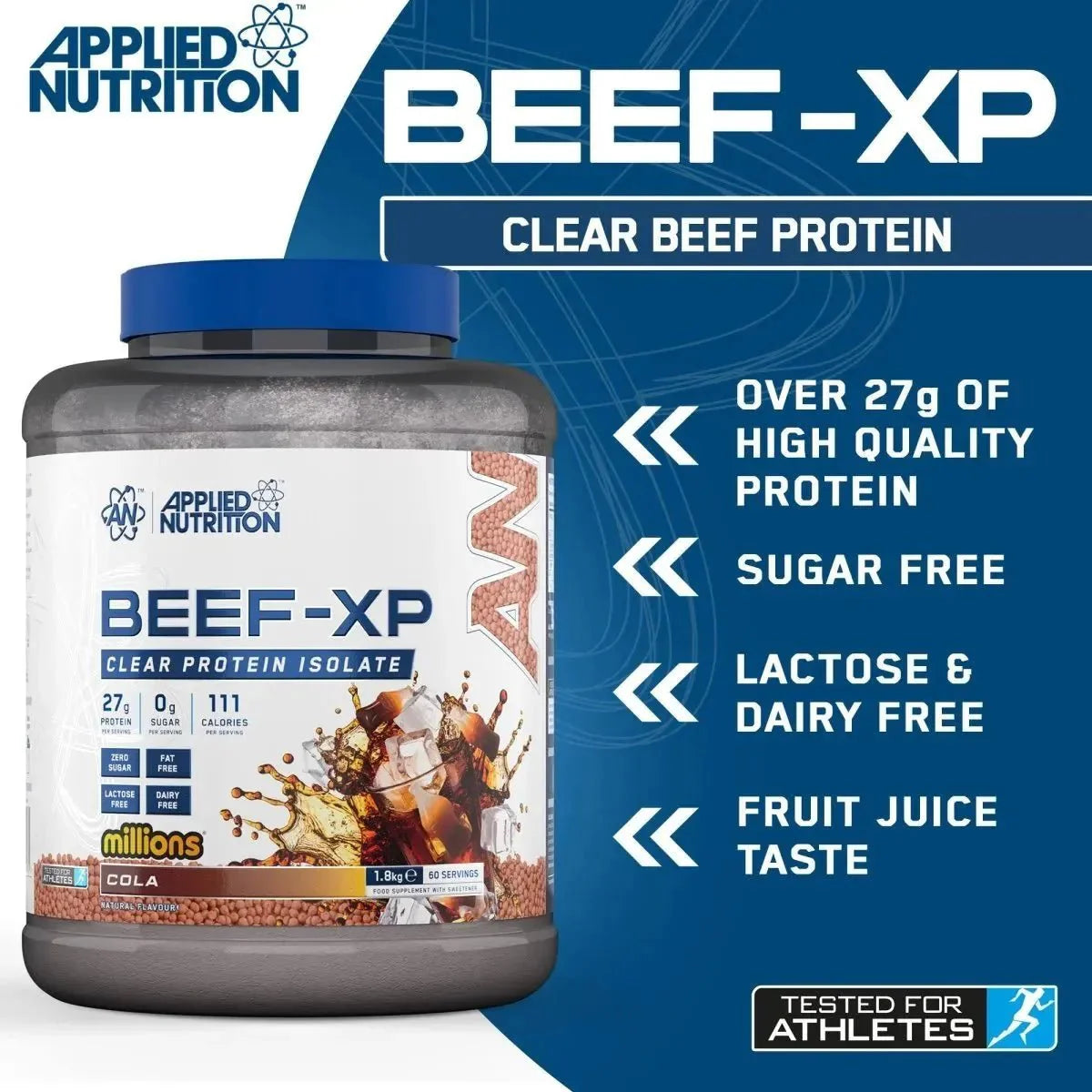 Applied Nutrition Clear Beef XP 1800g Millions Cola
