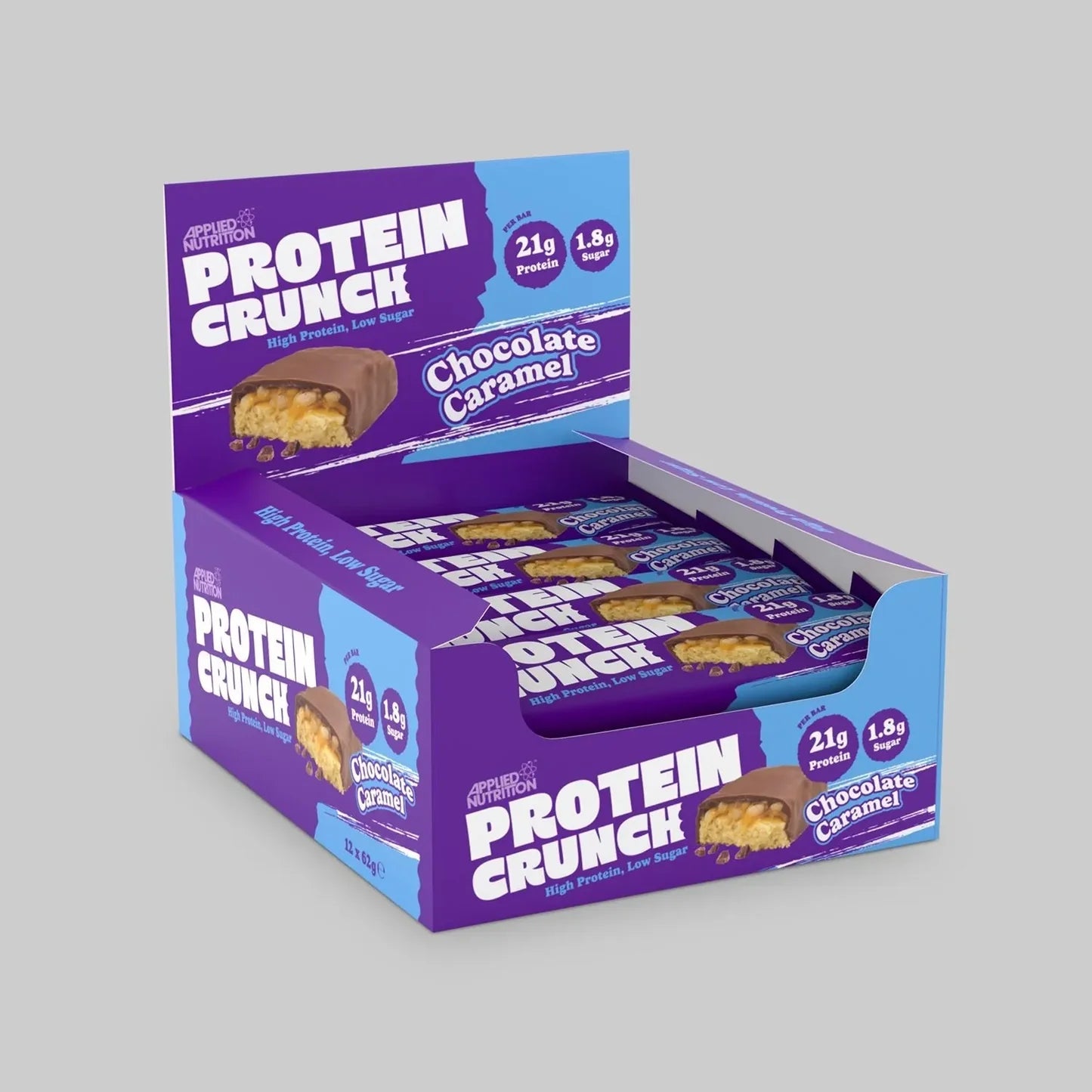 Applied Nutrition Protein Crunch 12 x 62g Chocolate Caramel