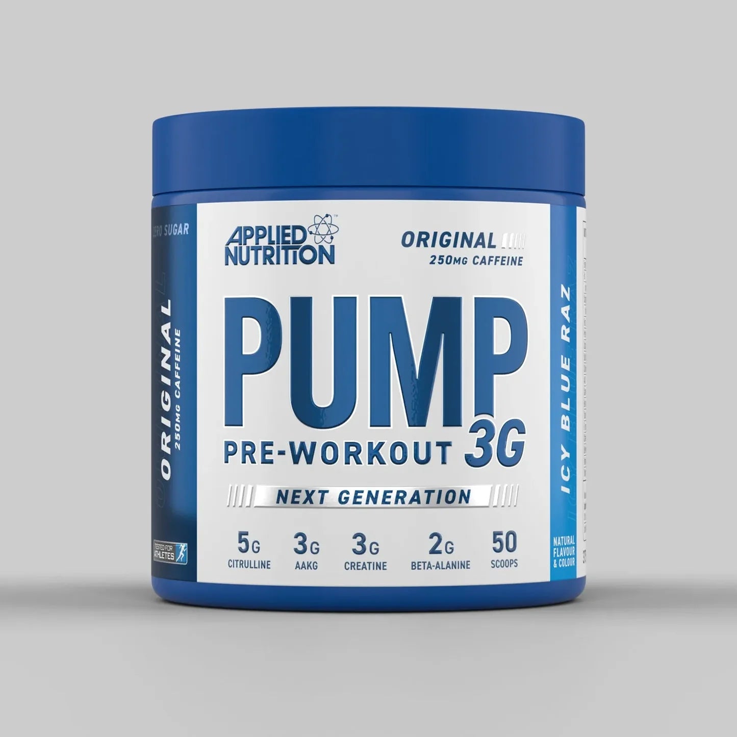 Applied Nutrition Pump 3G Pre-Workout 375g Icy Blue Raz