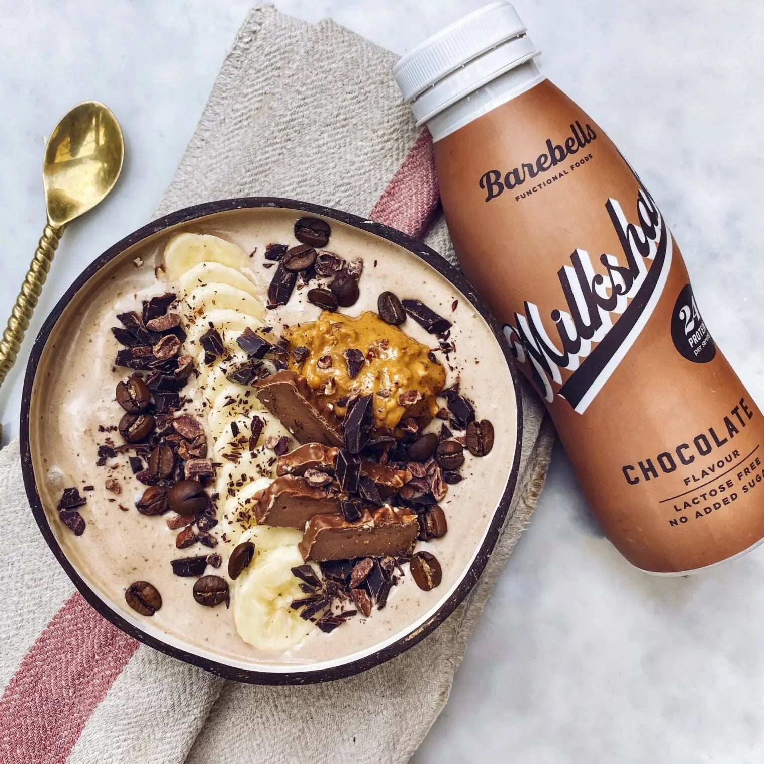 Barebells Milkshake High Protein 8 x 330ml Chocolate