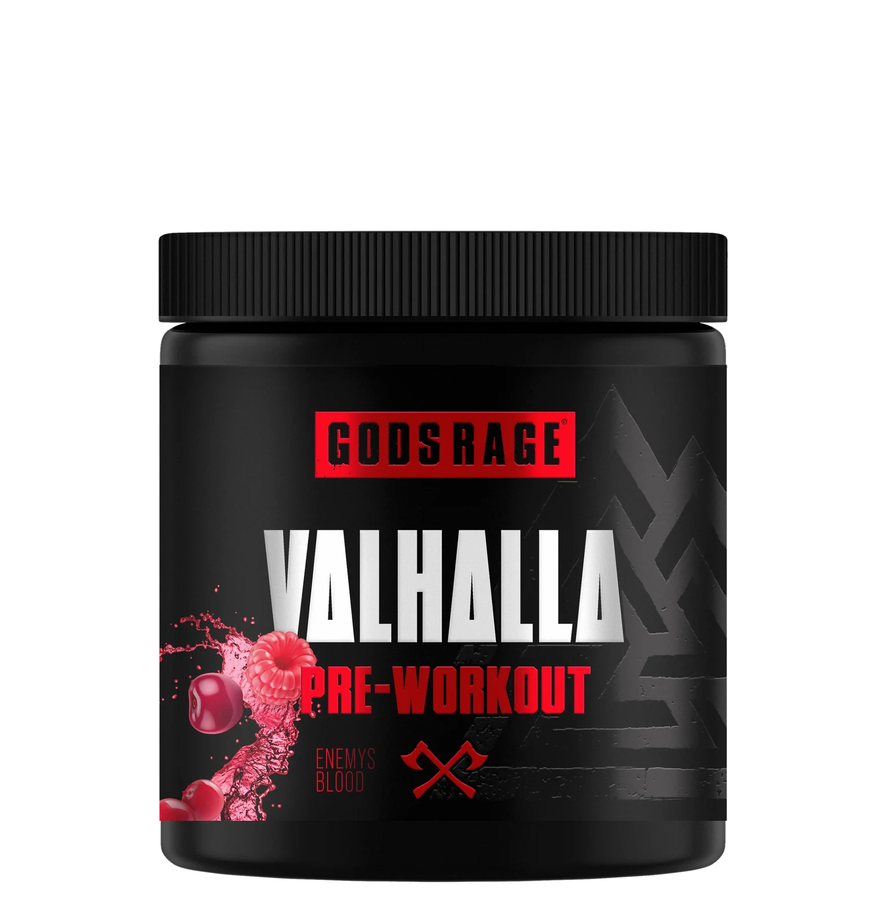 Gods Rage Valhalla Pre-Workout 400g Enemys Blood