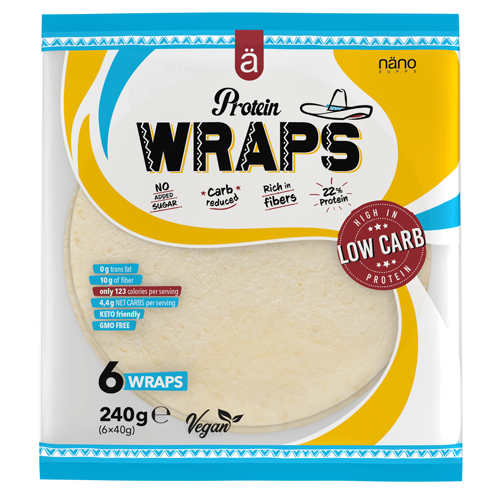 Nanosupps Protein Wraps 12 x 240g