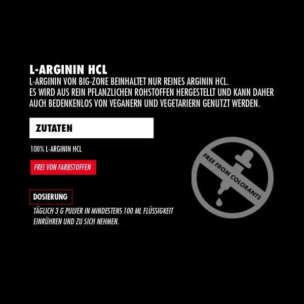 Big Zone Arginin HCL 500g