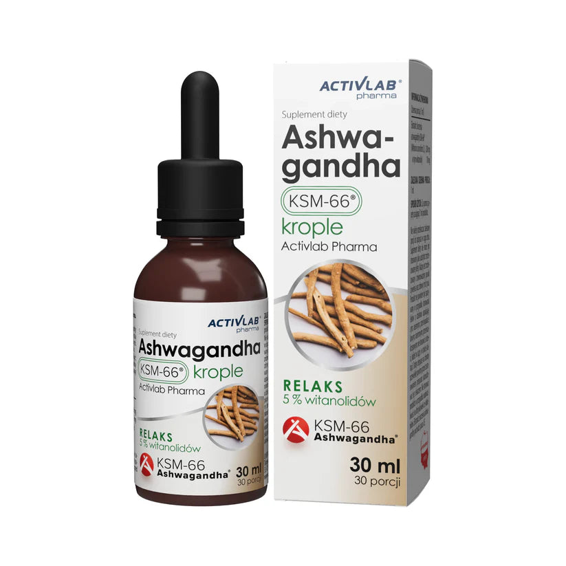 Activlab Ashwagandha KSM-66 Tropfen 30ml