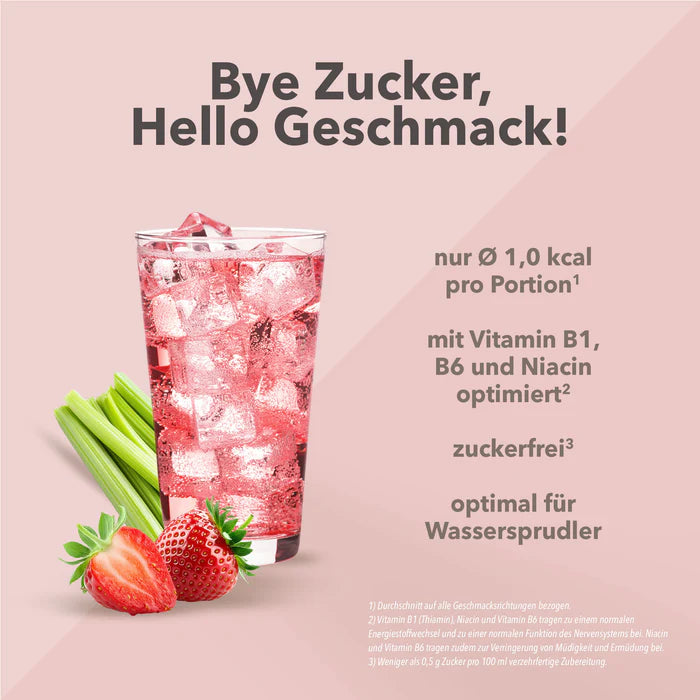 Best Body Nutrition Vital Drink Zerop 1:80 1L Erdbeer-Rhabarber