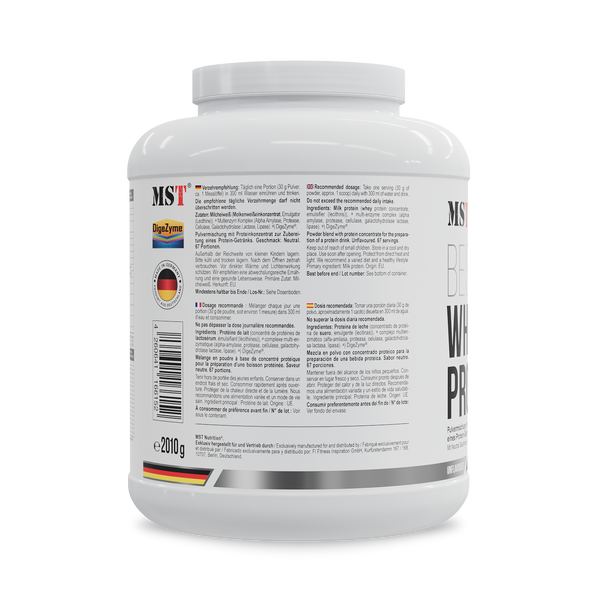 MST Best Whey Protein  + Enzyme 2010g Unflavoured