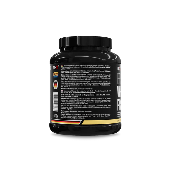 MST Best Whey Protein + Enzyme 510g Banana Yogurt