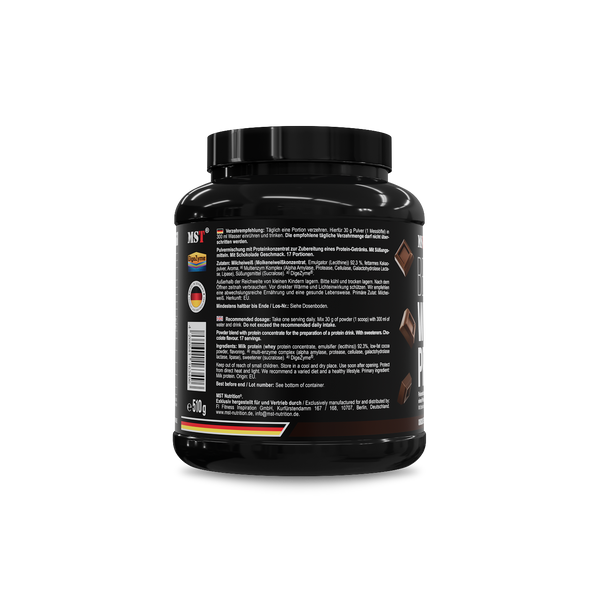 MST Best Whey Protein + Enzyme 510g Chocolate