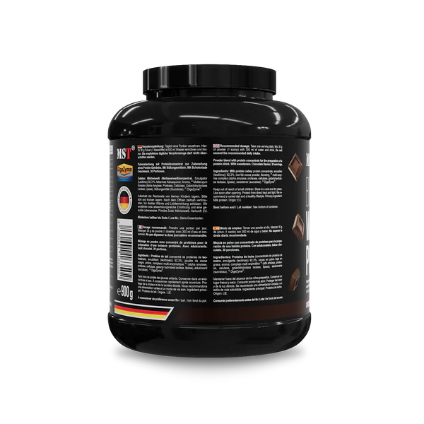 MST Best Whey Protein + Enzyme 900g Chocolate