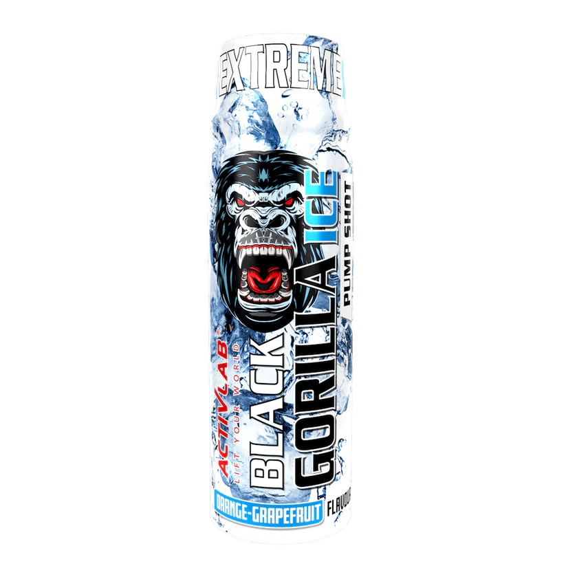 Activlab Black Gorilla Ice Pump Shot 12 x 80ml Orange-Grapefruit