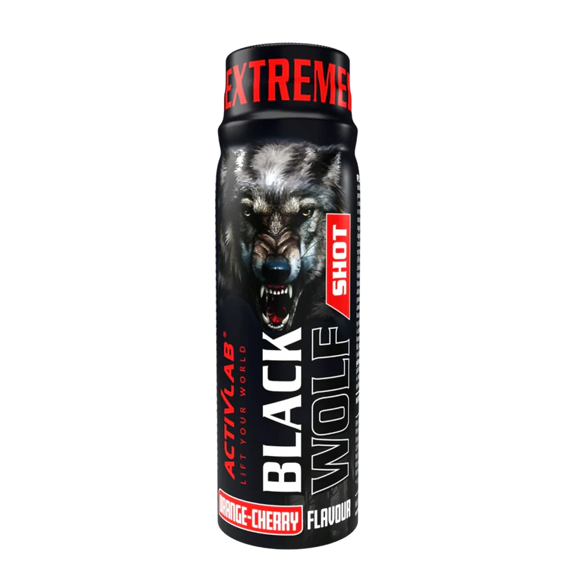 Activlab Black Wolf Shot 12 x 80ml Orange-Cherry