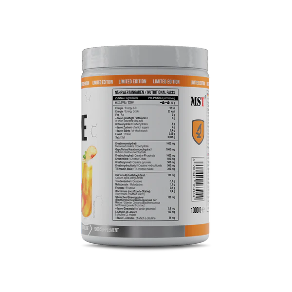MST Creatine Kick 1000g Peach Ice Tea