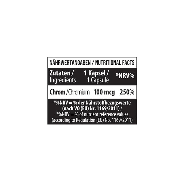 MST Healthy® Chromium Picolinate 60 Kapseln